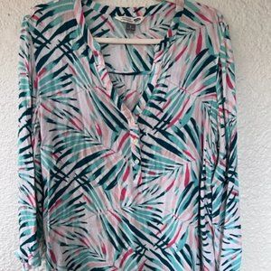 Old Navy Floral Tunic Shirt
